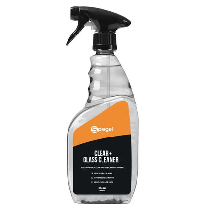 Spiegel Windshield Washer Fluid 500ml + Car Glass Cleaner Spray 500ml | Streak-Free Shine | Removes Bugs, Grime & Oily Residue | All Weather Formula for Crystal Clear Visibility | Car Care Combo Pack