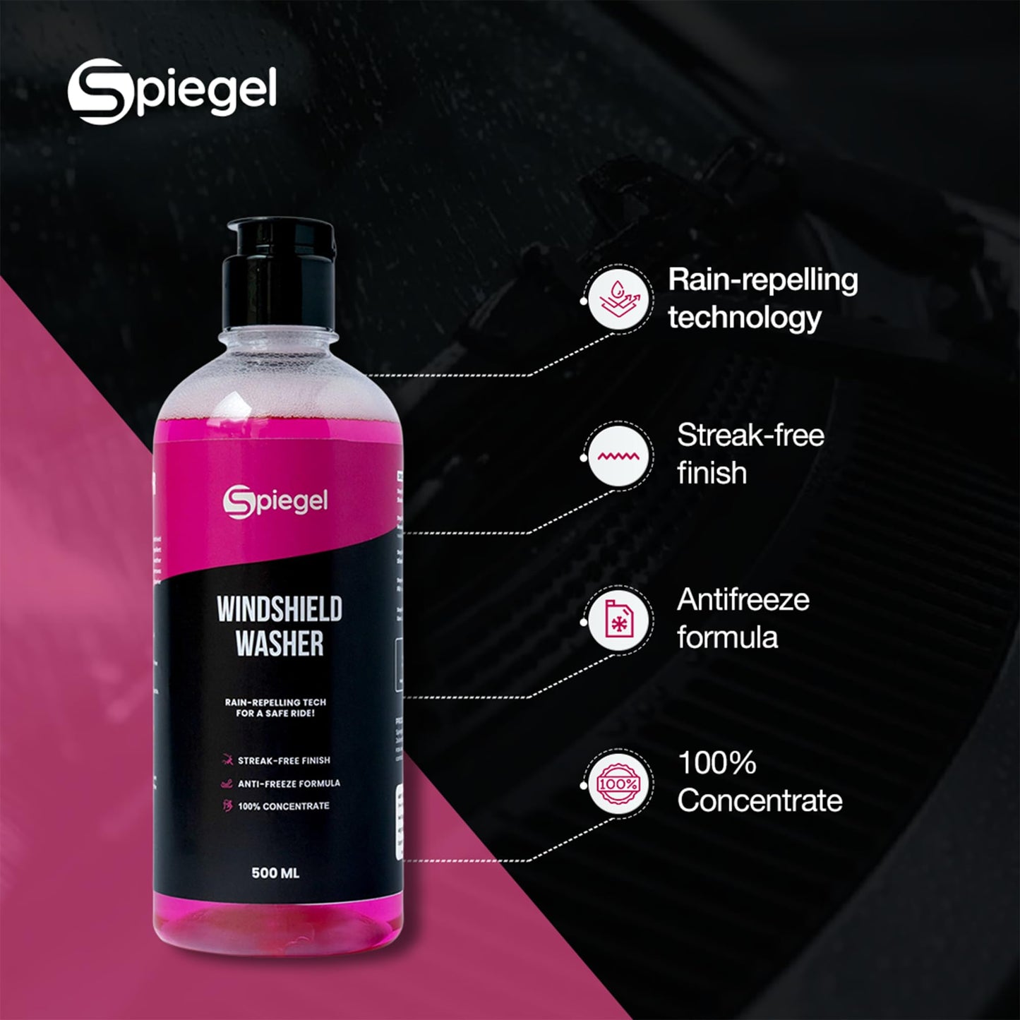 Spiegel Windshield Washer Fluid For Car 500ML