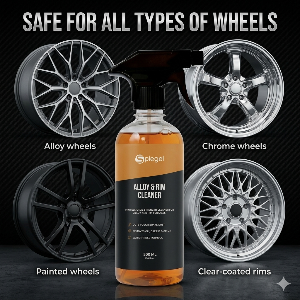 Alloy & Rim Cleaner – Powerful Iron & Brake Dust Remover  Deep Clean in Seconds