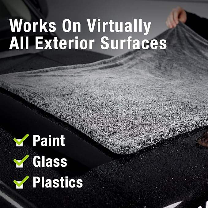 Spiegel Ultra Absorbent 1200 GSM Microfiber Car Drying Towel Large
